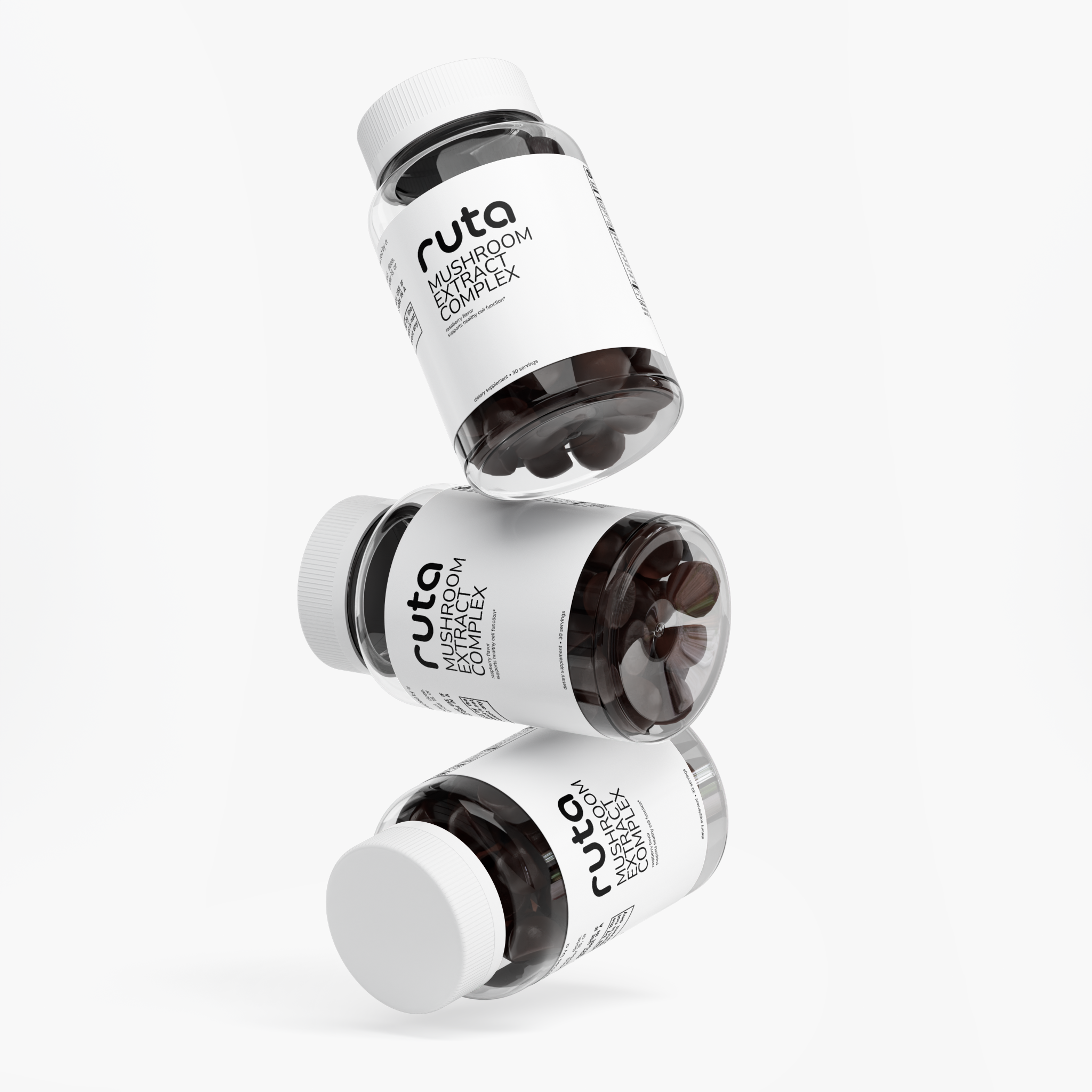 Mushroom Extract Complex Raspberry Flavored