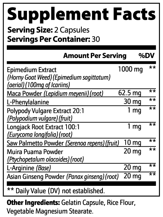 Horny Goat Weed Blend by Ruta Supps — product image 6 of 6