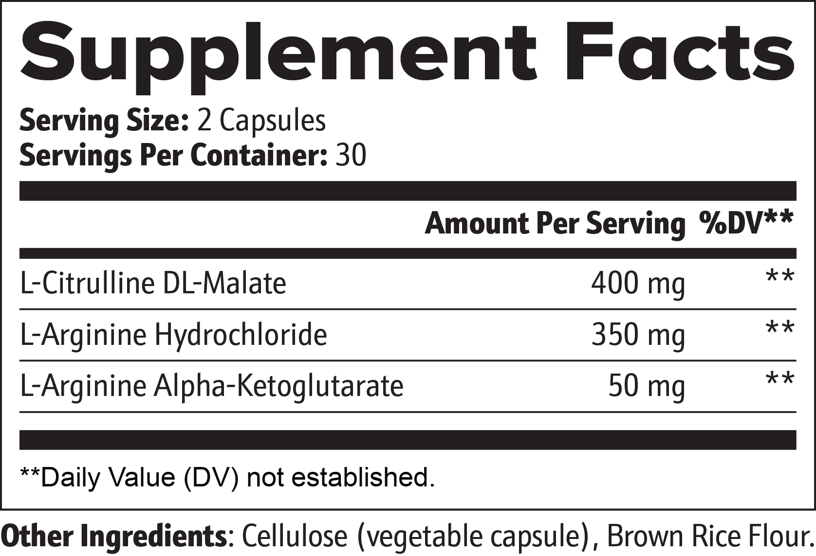 L-Citrulline & L-Arginine