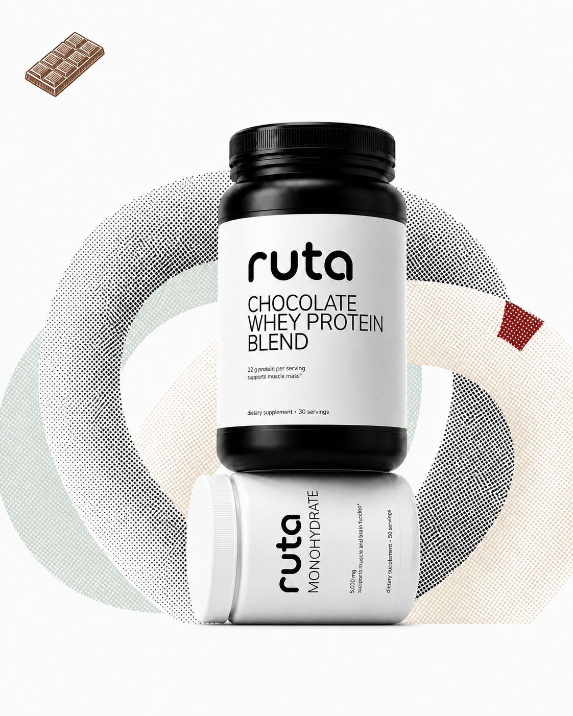 Strength Essentials (Chocolate) by Ruta Supps — product image 2 of 2