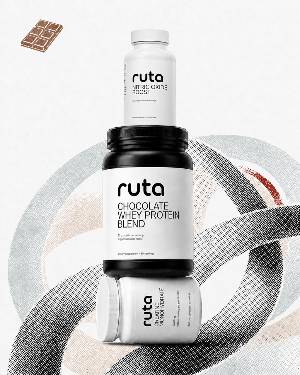Strength Stack (Chocolate) by Ruta Supps — product image 2 of 2
